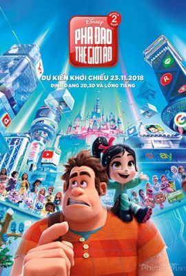 Poster phim Ráp-phờ đập phá 2: Phá đảo thế giới ảo – Ralph Breaks the Internet (2018)