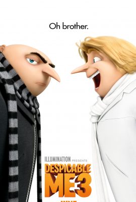 Poster phim Kẻ trộm mặt trăng 3 – Despicable Me 3 (2017)