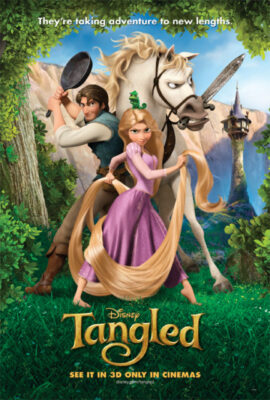 Poster phim Công Chúa Tóc Mây – Tangled (2010)