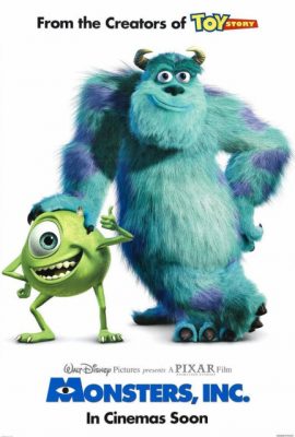 Poster phim Công ty Quái vật – Monsters, Inc. (2001)