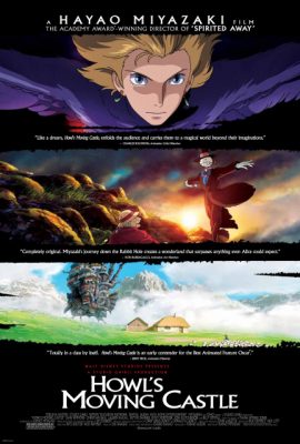 Poster phim Lâu đài bay của pháp sư Howl – Howl’s Moving Castle (2004)