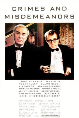 Poster phim Trọng Tội Và Khinh Tội – Crimes and Misdemeanors (1989)