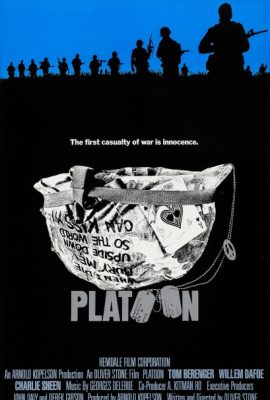 Poster phim Trung đội – Platoon (1986)