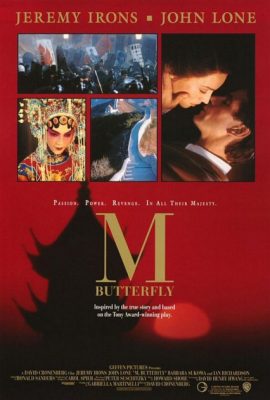 Poster phim Ngài Bươm Bướm – M. Butterfly (1993)