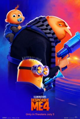 Poster phim Kẻ trộm mặt trăng 4 – Despicable Me 4 (2024)