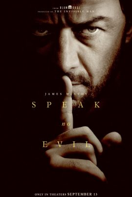 Poster phim Không nói điều dữ – Speak No Evil (2024)