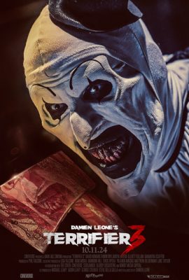 Poster phim Gã Hề Điên Loạn 3 – Terrifier 3 (2024)